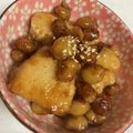 クックIV26BV☆'s cooksnap of when they made 給食のイチオシ☆【揚げ大豆の甘辛】.