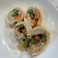 春巻きママ's cooksnap of when they made トロミ餡♡鶏ひき肉油揚げ巻き煮.