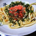 あけにゅう's cooksnap of when they made 美味しい明太子のバター焼きうどん♪.