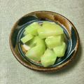 コムギ大好き's cooksnap of when they made ブロッコリーの芯の酢味噌和え.
