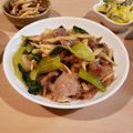 Richland☆Y's cooksnap of when they made チンゲン菜と豚こま肉のめんつゆ炒め.