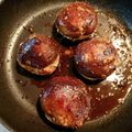料理は好き's cooksnap of when they made 絶品！！巨大椎茸の肉詰め.