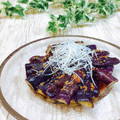 Satoco❋'s cooksnap of when they made レンジ蒸し茄子のピリ辛タレ.