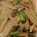 何でもかんでもみんな's cooksnap of when they made 簡単！アスパラと大根のバター炒め.
