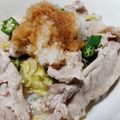 ジョニー・スミス's cooksnap of when they made 白菜の豚しゃぶ丼.