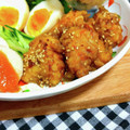 KBBキッチン☆'s cooksnap of when they made 鶏天の黒酢甘辛たれ.