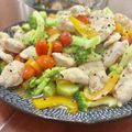 Superlittleboo's cooksnap of when they made 鶏むねとブロッコリーオイスターソース炒め.