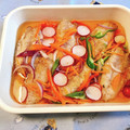 yesmama's cooksnap of when they made 作り置き！鯵の南蛮漬け.