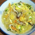 プラハの街並み's cooksnap of when they made 野菜と春雨☆中華スープ.