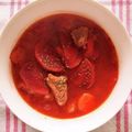 bazinga's cooksnap of when they made ロシアの定番料理『ボルシチ』‼️.