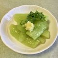 コムギ大好き's cooksnap of when they made 夏に涼しげ~焼きなすより簡単☆水晶なす.