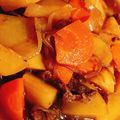 新婚OL's cooksnap of when they made フライパンで簡単肉じゃが.