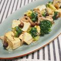 バカリャウ's cooksnap of when they made 節約に！ブロッコリーと豆腐のゴマみそ炒め.