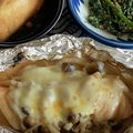 aibon12's cooksnap of when they made 鮭ときのこのちゃんちゃんチーズホイル焼き.