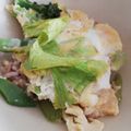 たろぱんだ姫's cooksnap of when they made 簡単！白だし親子丼.