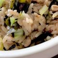 MULA's cooksnap of when they made おばあちゃんの味☆わかめ炒飯.