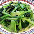 あーこ姐's cooksnap of when they made お弁当に♪パパっと5分で小松菜の炒め物.