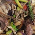 RMNT's cooksnap of when they made トマトと茄子と牛肉とエリンギのポン酢炒め.
