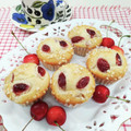 在宅勤務のおじさん's cooksnap of when they made HMで簡単☆卵不使用さくらんぼマフィン。.
