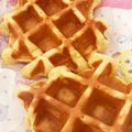 caroline17's cooksnap of when they made 簡単☆おとうふワッフル.