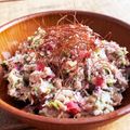 chi☆cook's cooksnap of when they made 3分簡単つまみ♪トロッシャキ鯖缶ナメロウ.