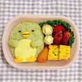 ほろぴ's cooksnap of when they made 簡単キャラ弁☆すみっコぐらしのぺんぎん？.
