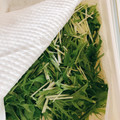 ☆303☆'s cooksnap of when they made 長持ち！水菜の冷蔵、冷凍保存方法.