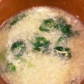 クックMA37UT☆'s cooksnap of when they made ふんわり卵とチンゲンサイのスープ.