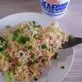 アクセル☆'s cooksnap of when they made プロ級シーフードカップヌードルチャーハン.