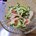 あけにゅう's cooksnap of when they made きゅうりとカニかまのさっぱりゴマ酢和え.