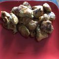 クックUHN48P☆'s cooksnap of when they made 大さじ１のごま油で鶏胸肉の揚げない唐揚げ.