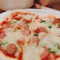 どんくす's cooksnap of when they made 薄力粉で☆かりふわピザ生地.