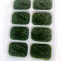 おもちまるとシャルル's cooksnap of when they made 離乳食初期▷小松菜のペースト！.