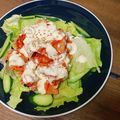 haruharug's cooksnap of when they made キムチヨーグルト冷しゃぶ.