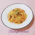 まあまま☆0403's cooksnap of when they made チキントマトクリーム♡パスタ.