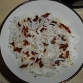 白いぐれーぷ's cooksnap of when they made しらす干しふりかけご飯☝火を使わない丼♥.