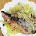 ふみこばあ's cooksnap of when they made レンジで簡単ヘルシー！鮭と野菜蒸し.