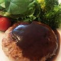 はらはらまる's cooksnap of when they made 生玉ねぎで！簡単おいしいハンバーグ.