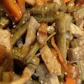 ジョンタ☆'s cooksnap of when they made 豚肉入り厚切りガーリック甘辛きんぴら牛蒡.