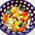あっこ姉's cooksnap of when they made ズッキーニとベーコン・トマトの旨味スープ.