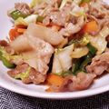 hitomi♪＊'s cooksnap of when they made 豚バラとキャベツのオイスターソース炒め.