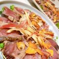 Tamayanm's cooksnap of when they made にんにくがアクセント！鰹のたたき.