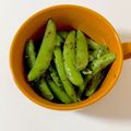 しゃもじなくま's cooksnap of when they made スナップエンドウのクミンシード炒め.