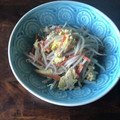 栗丸うさぎ's cooksnap of when they made もやし＆たまご＆人参和風オリーブ和え♡♡.