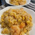 Satoruん's cooksnap of when they made 執念のエビ卵チャーハン.