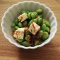 ☆hikonyan☆'s cooksnap of when they made 【おつまみ】枝豆クリームチーズおかか和え.
