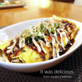 inyako's cooksnap of when they made 豆苗ともやしのとん平焼き.