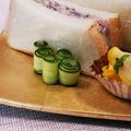 クックHG9V8Y☆'s cooksnap of when they made 簡単のせるだけ胡瓜飾り花サラダ.