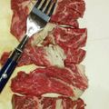 yama_miu's cooksnap of when they made 安い牛肉で！ステーキを柔らかくする方法.