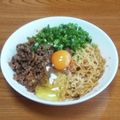 msft5632's cooksnap of when they made かまたまサッポロ一番　甘辛肉みそ.